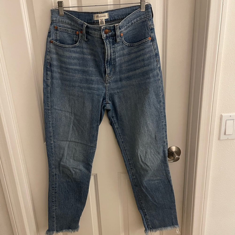 Madewell Women's Jeans | The Perfect Vintage Jean with Frayed Hem - Picture 3 of 6
